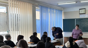 Зустріч зі школярами у м. Одеса