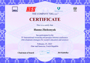 Hanna Zheleznyak