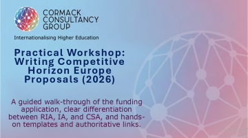 Практичний семінар: Написання конкурентоспроможних пропозицій програми «Горизонт Європа» (2026)
